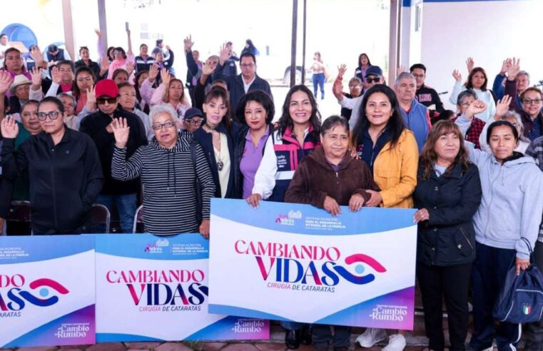 Entregan en San Andrés Cholula el programa “Cambiando Vidas con Cirugía de Cataratas"
