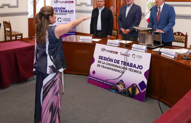 Toma protesta Laura García González como coordinadora de Transparencia de la ACCM