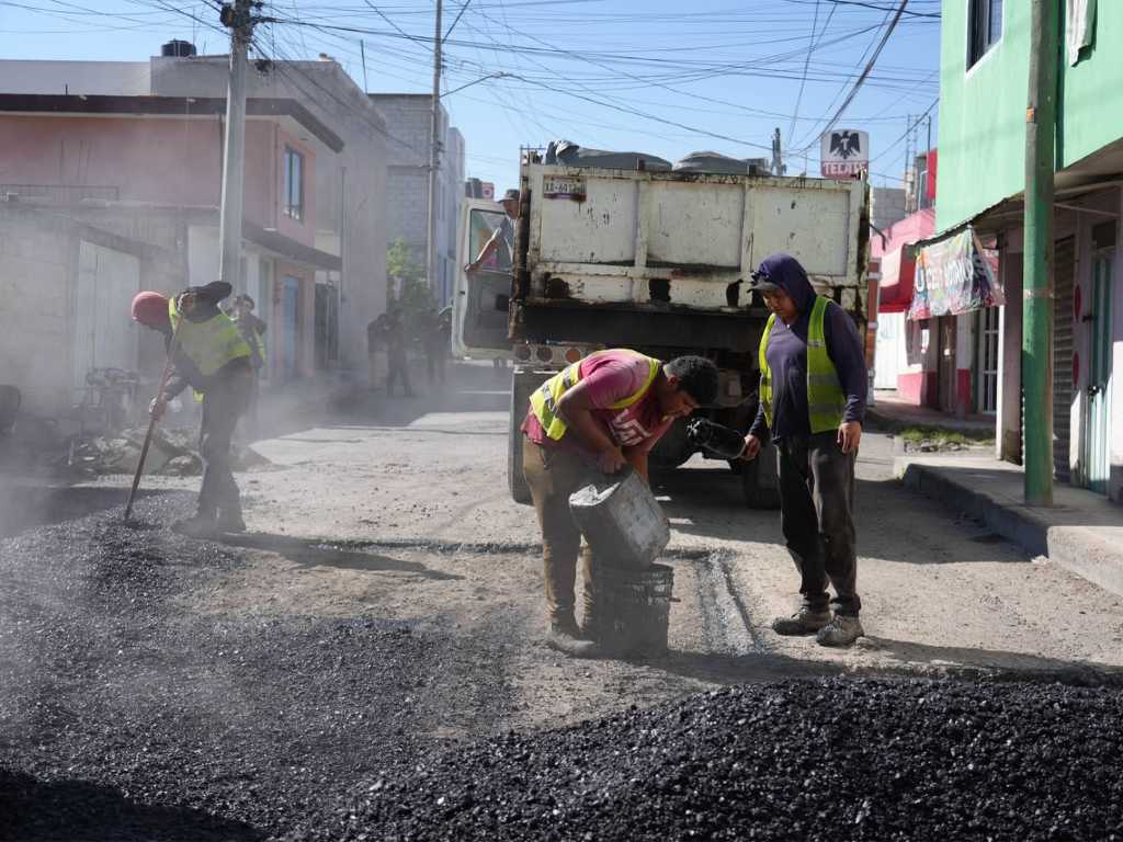 Avanza Pepe Chedraui con programa ‘Bacheando Puebla’ en Minerales de Guadalupe