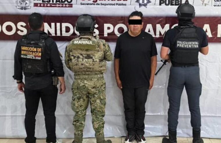 Detienen a masculino tras operativo en el mercado Morelos