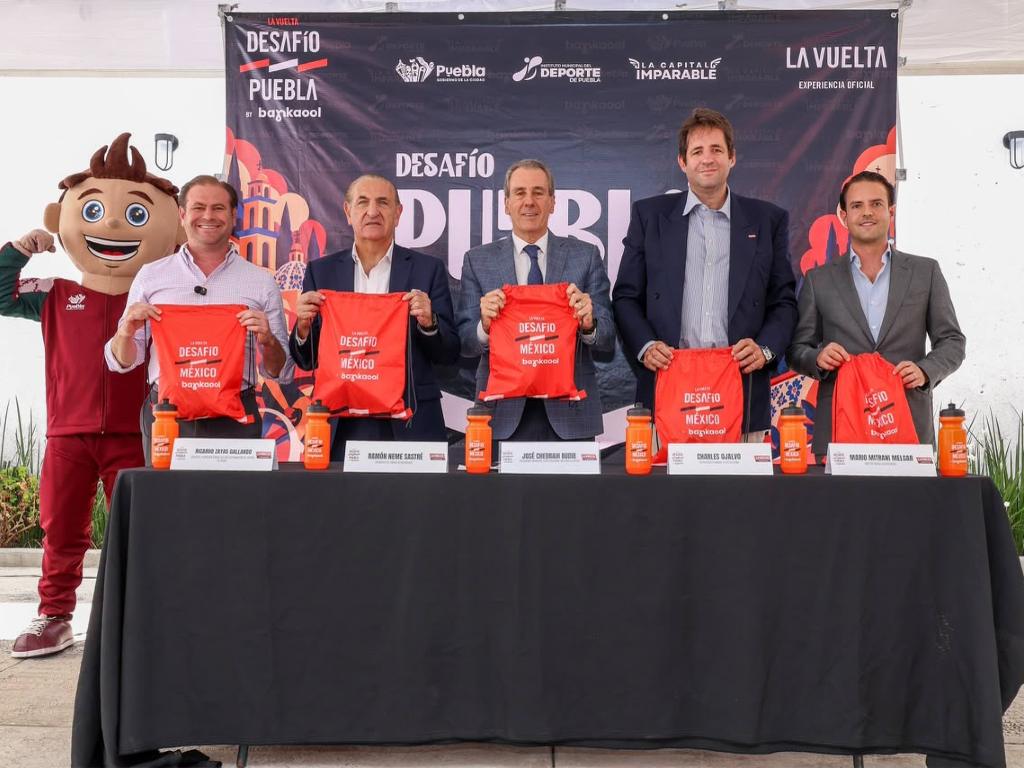 Presenta Pepe Chedraui oficialmente Desafío Puebla by La Vuelta España 2027