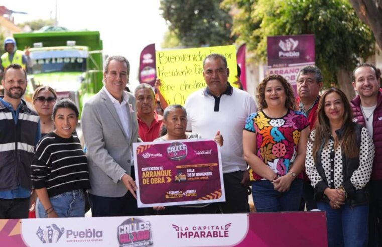 Encabeza Pepe Chedraui trabajos de rehabilitación vial en San Baltazar Campeche
