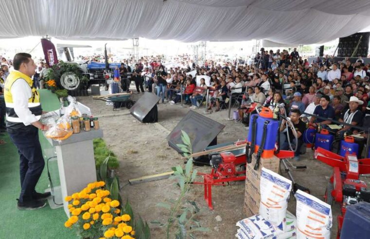 Gobierno de Puebla invertirá 2 mil millones de pesos en obra comunitaria en 2027