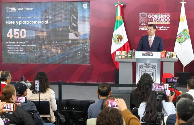 ¡Huejotzingo atrae inversiones por 8 mil millones de pesos! Polo de Desarrollo proyecta miles de empleos