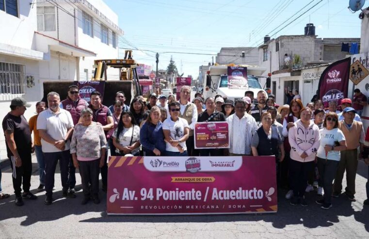 Inicia Gobierno de la Ciudad trabajos de rehabilitación vial en la colonia Revolución Mexicana