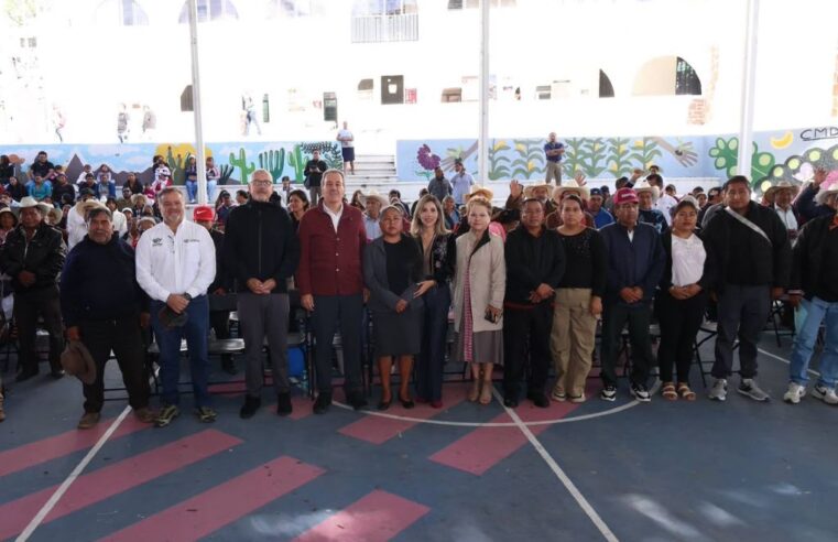 Consolida Pepe Chedraui acciones en favor de las familias en San Andrés Azumiatla