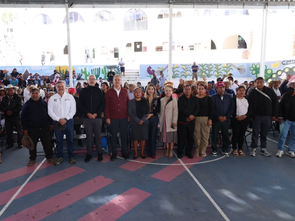 Consolida Pepe Chedraui acciones en favor de las familias en San Andrés Azumiatla