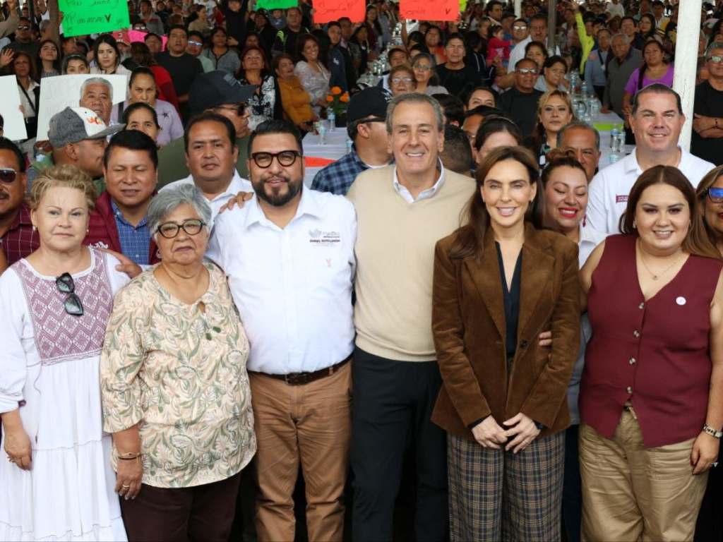 Lleva Pepe Chedraui acciones de bienestar, atención a grupos vulnerables y obras en favor de San Jerónimo Caleras