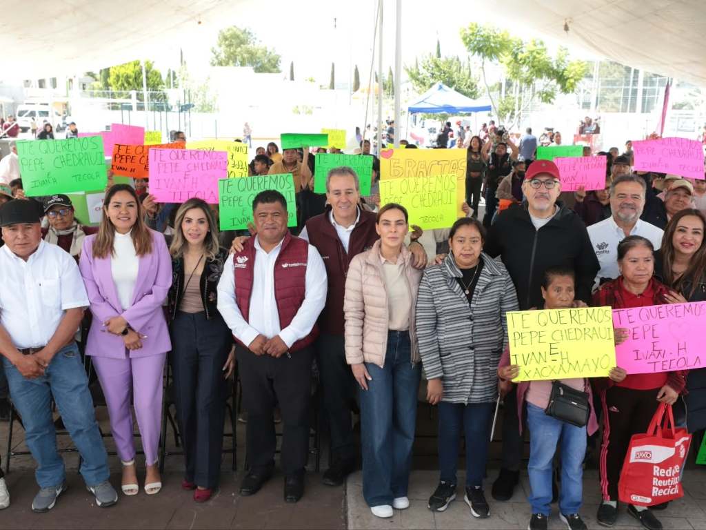 «El futuro no se espera, se trabaja»; Pepe Chedraui expone progreso de Tecola en dos años de gobierno