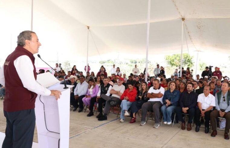 Pepe Chedraui destaca obras y apoyos sociales en San Baltazar Tetela