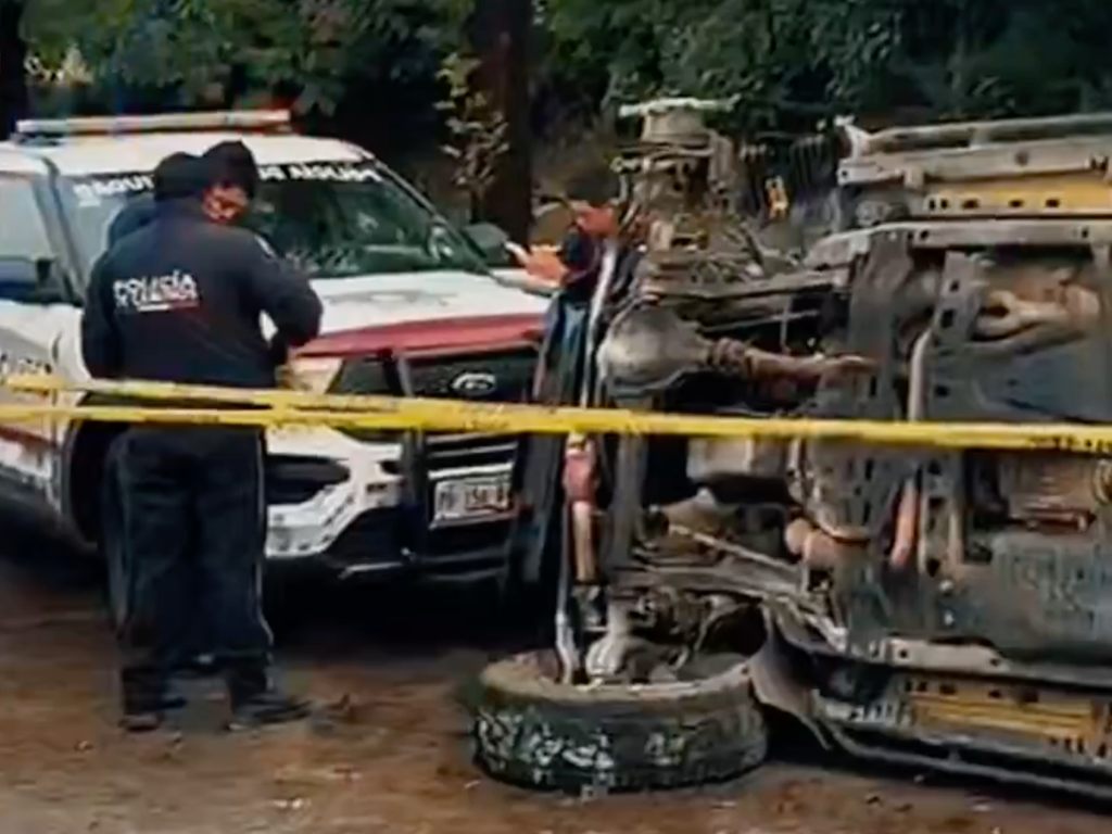 Tragedia en la Recta a Cholula: camioneta vuelca y deja un hombre sin vida