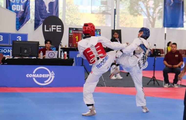 ¡Jaguares de la UAMP brillan a nivel nacional! Conquistan dos bronces en taekwondo