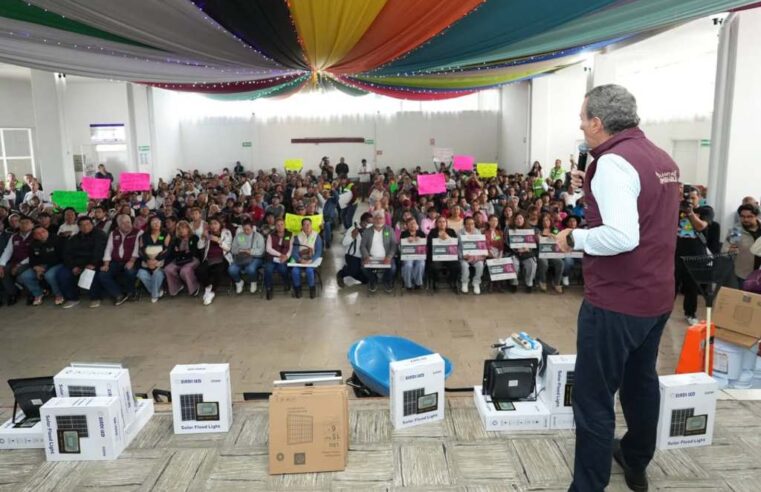 Fortalece Pepe Chedraui el mejoramiento de unidades habitacionales en Puebla capital