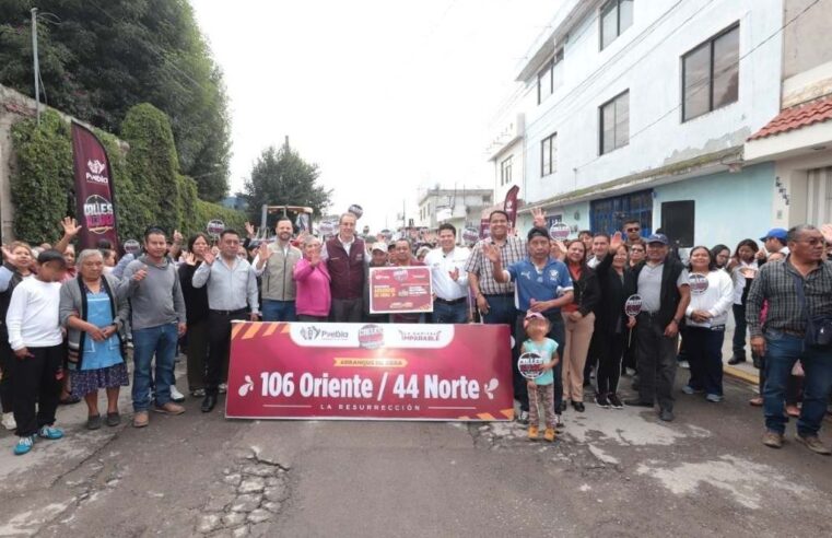 Encabeza Pepe Chedraui trabajos de rehabilitación vial en Bosques de Santa Anita