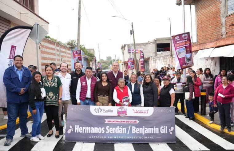 Fortalece Pepe Chedraui infraestructura vial en Santo Tomas Chautla