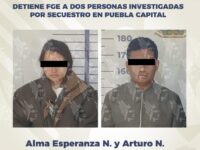 FGE detiene a dos personas por presunto secuestro y extorsión en Puebla