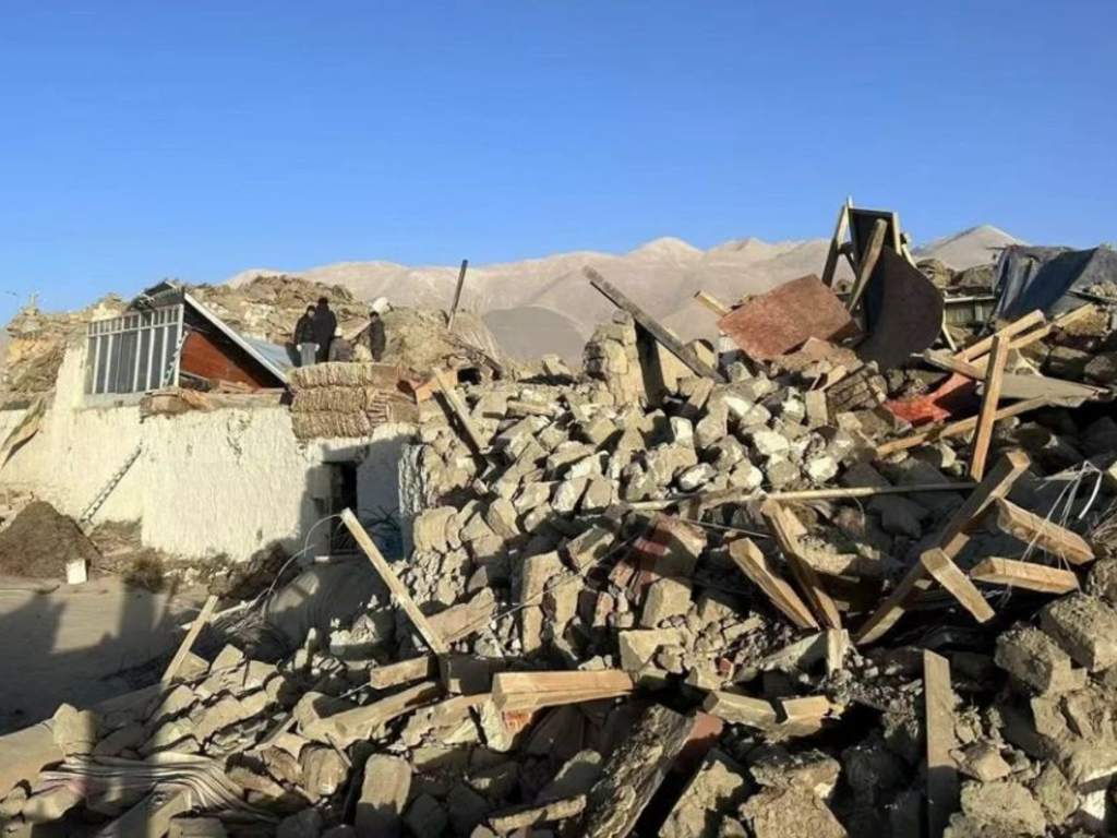 Terremoto de magnitud 7.0 sacude el Tíbet, China